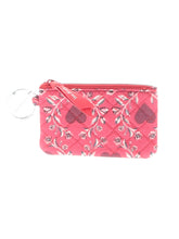 Imperial Hearts Red Zip ID Case size - One Size